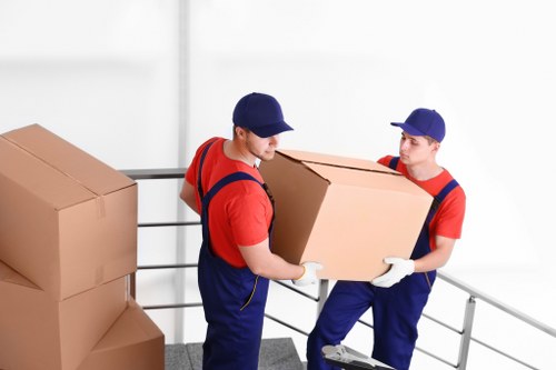 Careful packing for fragile items during Grahamepark house removals