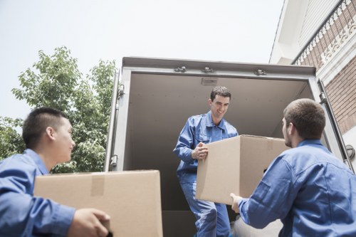 Safe storage practices and organised warehouse area