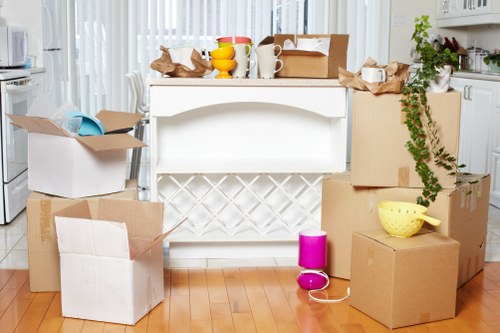 Professional movers handling apartment relocation in Grahamepark